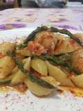 Conchiglie con Salsiccia e Asparagi Selvatici