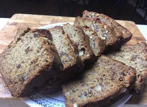Una foto de Banana bread / Pan de Guineo