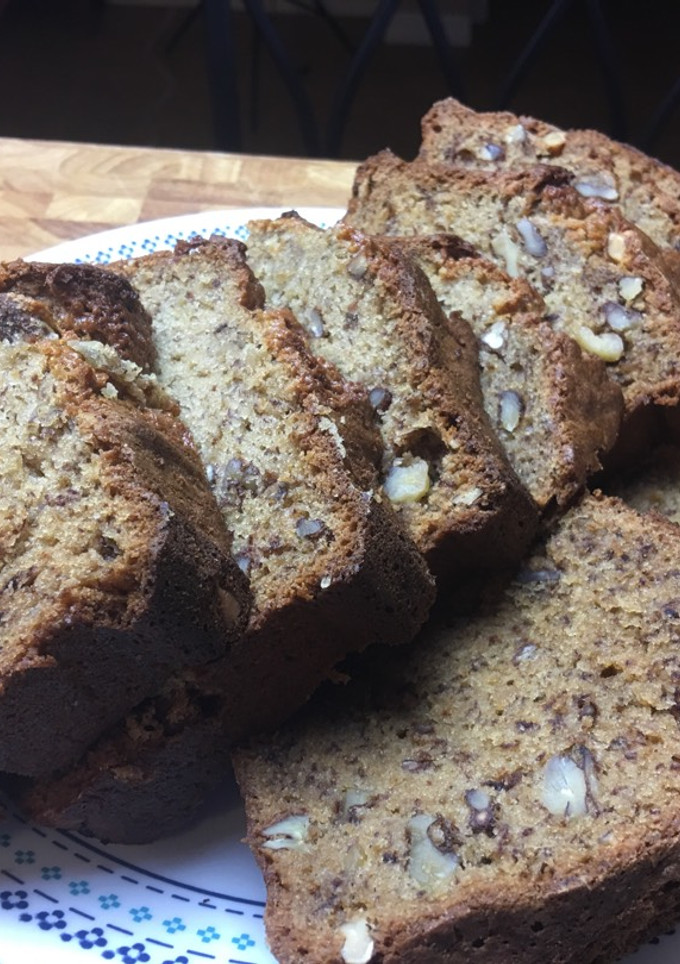 Una foto de Banana bread / Pan de Guineo
