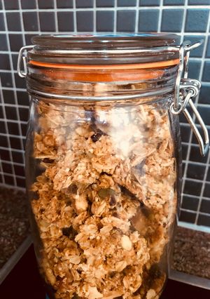 A picture of Homemade Granola - vegan.