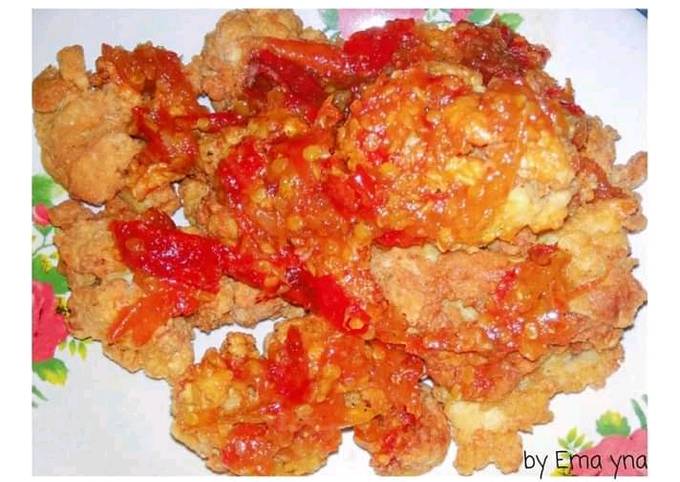 Resep 14. GEPREK AYAM KRISPY WITH SAMBEL SEBIE MANIS (SIMPLE), Sempurna