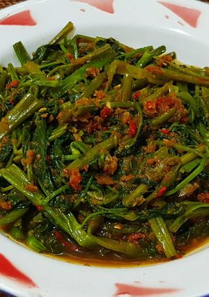 Foto resep Kangkung Sambal Ebi👩🍳