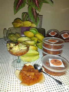 Una foto de Dulce y mermelada de carambola