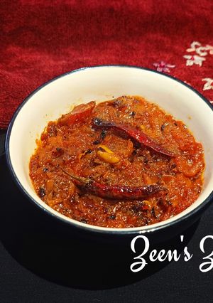 A picture of Grapefruit Khatti Meethi Chutney.