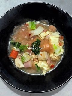 Foto resep Seblak Sosis Bakso Ikan