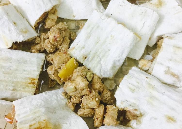 شاورما دجاج سورية ❤️ اطيب وألذ من جاهز 😻😋