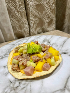 Una foto de Tostadas de atún