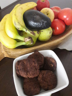 Una foto de Galletones veganos de harina de linaza