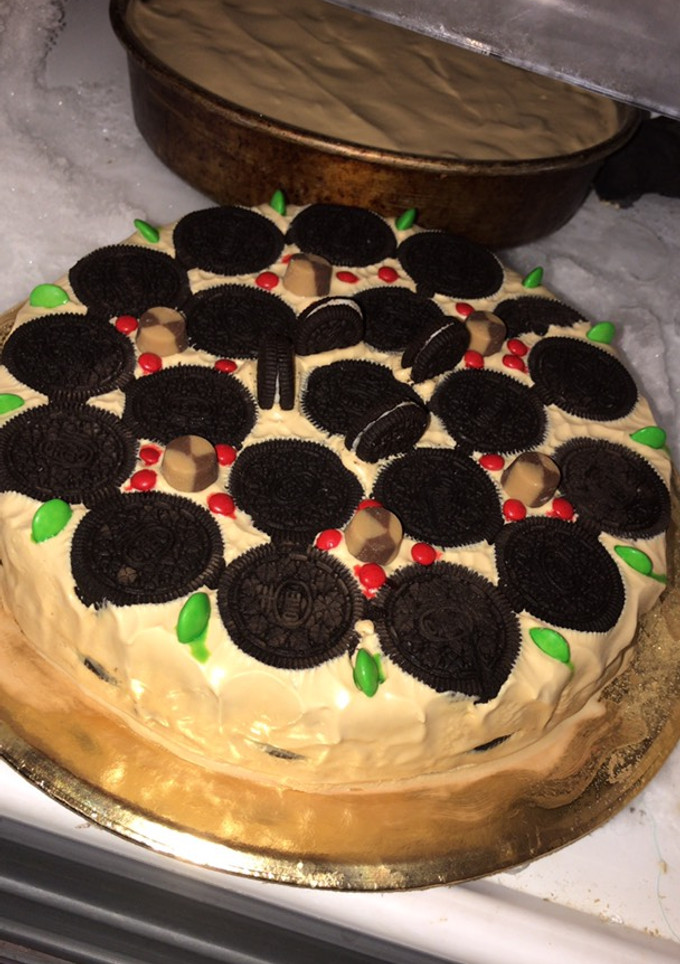 Una foto de Torta helada oreo