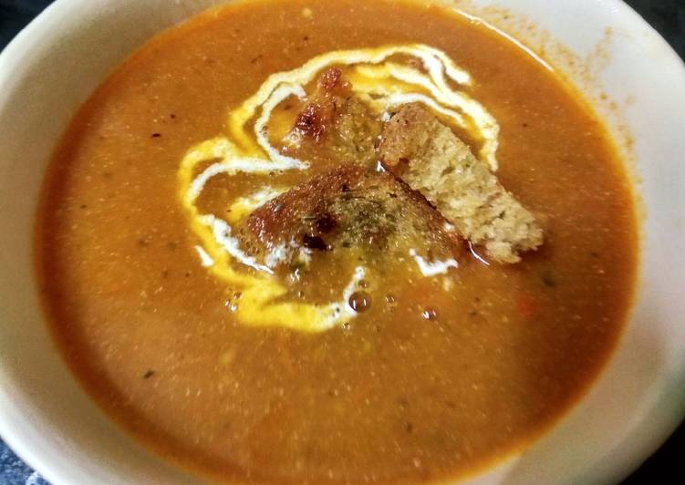 The Simple and Healthy Tomato cream soup