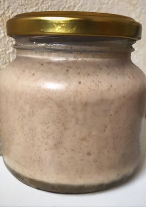 Una foto de Yogur de banana casero fácil y rápido sin yogurtera