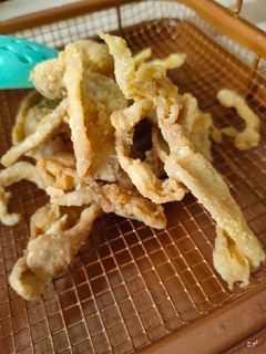 Foto resep Kulit Ayam Crispy (cemilan anak)