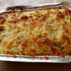 A picture of Cheesy Shepard's pie.