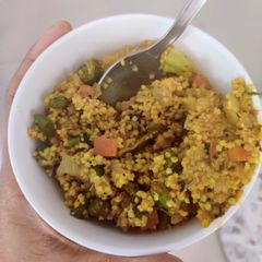 A picture of Quinoa Mix Veggies.