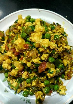 A picture of Paneer bhurji.