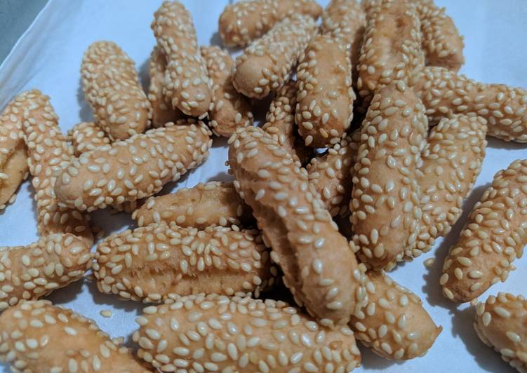 Resep Kue kering wijen yang Sempurna