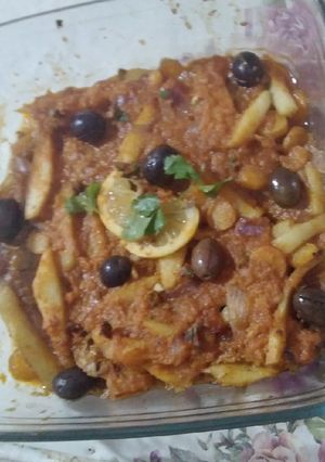 صورة لوصفة غراتان السمك