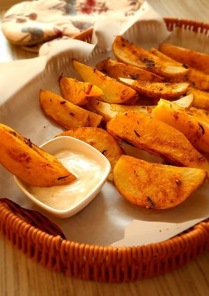 صورة لوصفة بطاطا ودجز