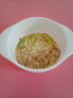 Foto resep Snack MPASI "Banana Oat w/ Avocado Creamy"