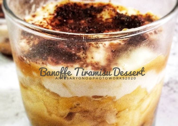 Banoffee Tiramisu Dessert