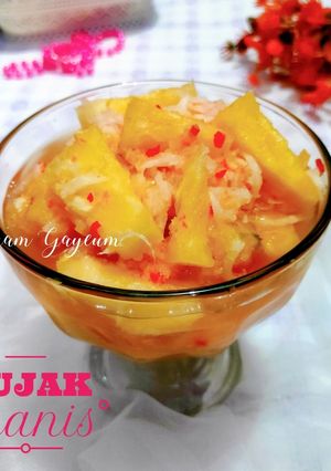 Foto resep Rujak Manis (Nanas & Bengkoang)