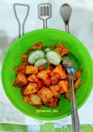 Foto resep TaKen Asam Manis Pedas (tahu+kentang)😊
