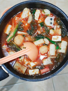 Foto resep Sup Tahu Pedas (Sundubu Jjigae 순두부 찌개)