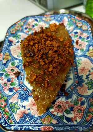 A picture of Filipino Glutinous Rice Cake(Biko).