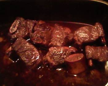 Update, Making Recipe Braised short ribs with red wine Delicious Nutritious