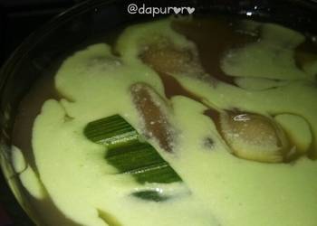 Siap Saji Candil Ketan Jus Pandan Sedap Nikmat