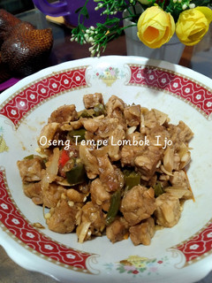 Foto resep 351. Oseng Tempe Lombok Ijo
