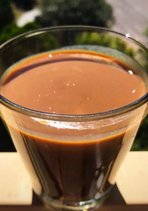 Una foto de Crema pastelera de café mocha en microondas 4 minutos