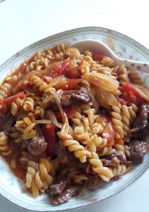 Foto resep Macaroni daging sapi