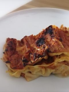 Foto di Lasagne con ragù di cicerchie