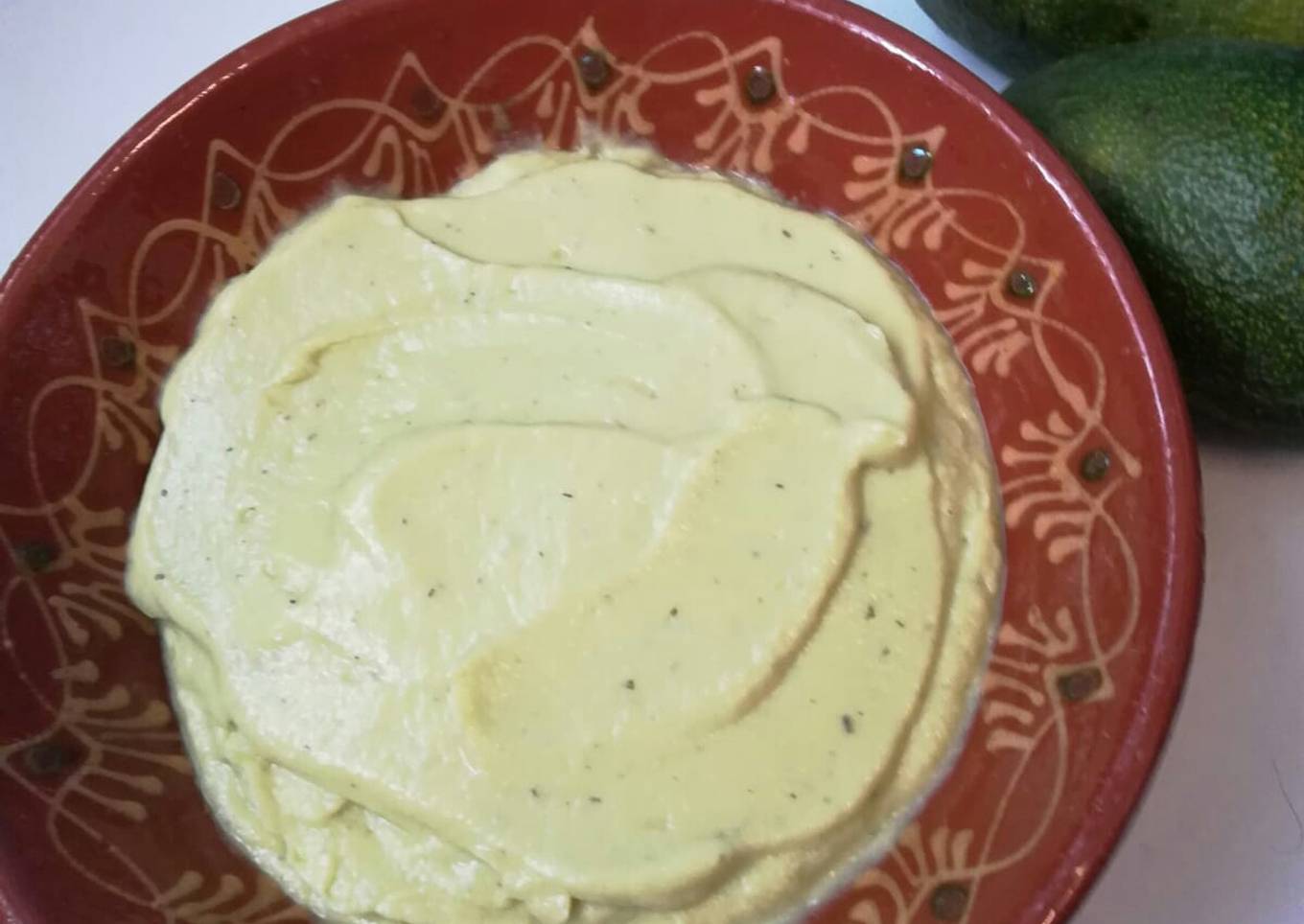 Crema fría de coliflor