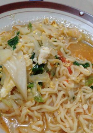 Foto resep Mie telor kuah