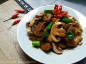 Gambar tumis jamur kancing