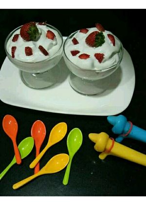 A picture of Sweet with cream.