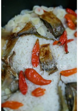 Foto resep Nasi Liwet Peda Merah Magic Com
