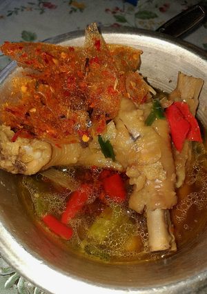 Foto resep Ceker kuah pedas ala rumahan