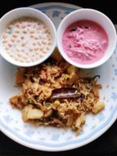 A picture of Veg Pulao.