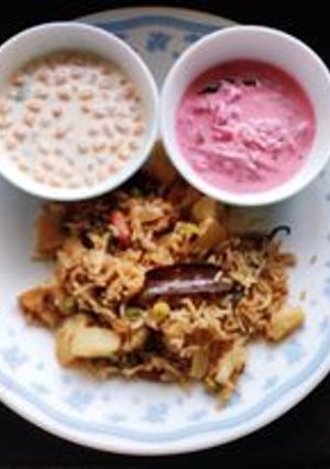 A picture of Veg Pulao.