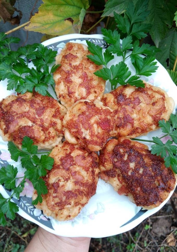 Котлети з макаронів