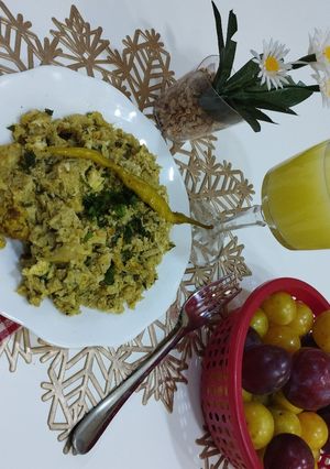صورة لوصفة عجة شوفلور (قرنبيط) 🥦