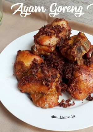 Foto resep Ayam Goreng Padang (telur)