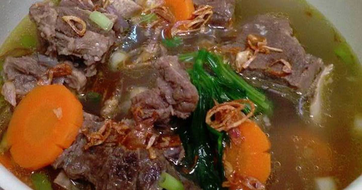  Resep Sop Iga Sapi Sederhana  Kilat oleh Sefty Cookpad