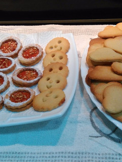 Una foto de Galletas de masa quebrada dulce