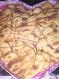 Galletas de mantequilla forma corazón san Valentín