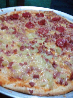 Una foto de Pizza
