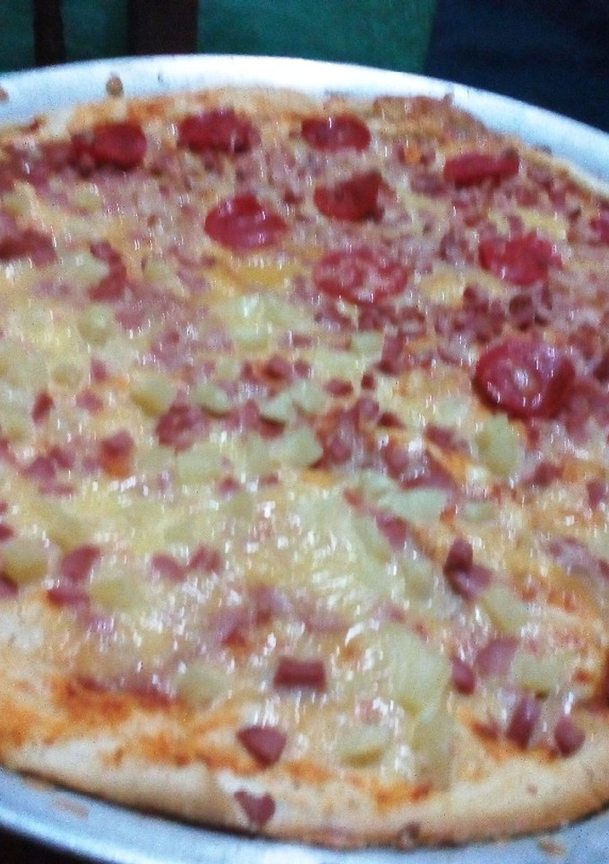 Una foto de Pizza